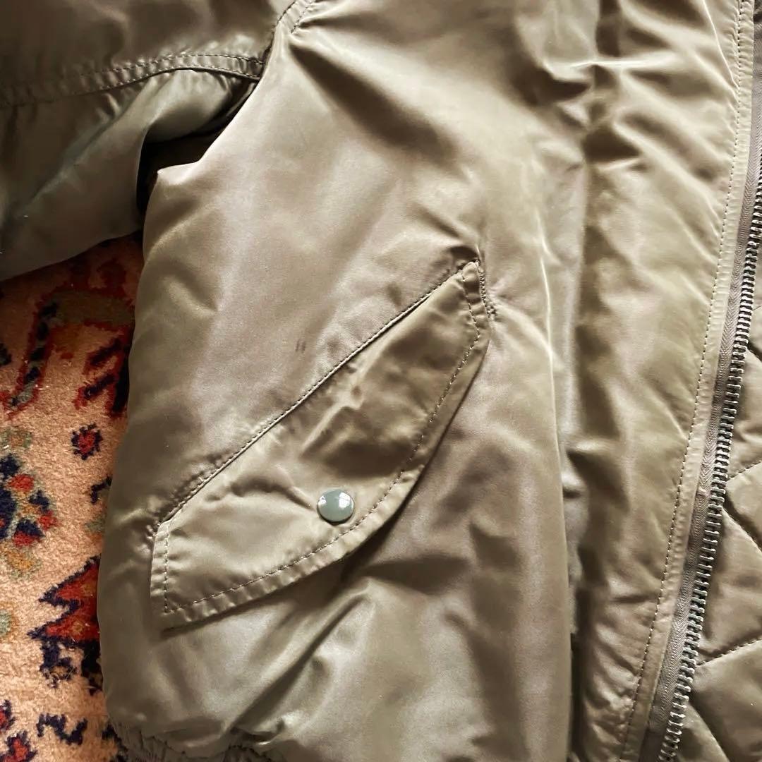 美品USA製 90s OLD Alphaアルファ MA-1 フライトジャケット