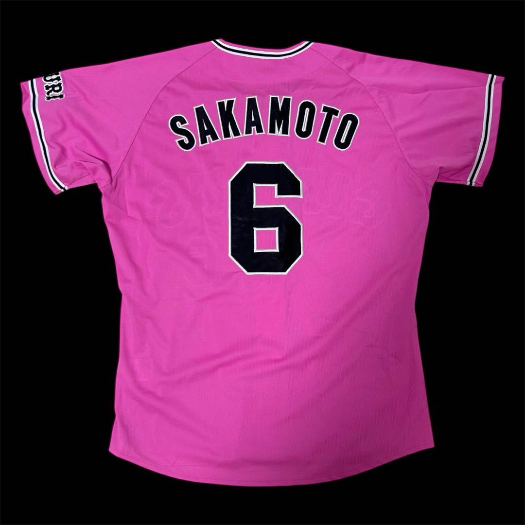 【希少】　読売ジャイアンツ　坂本勇人　ピンクユニ　レプリカユニフォーム　サイズL