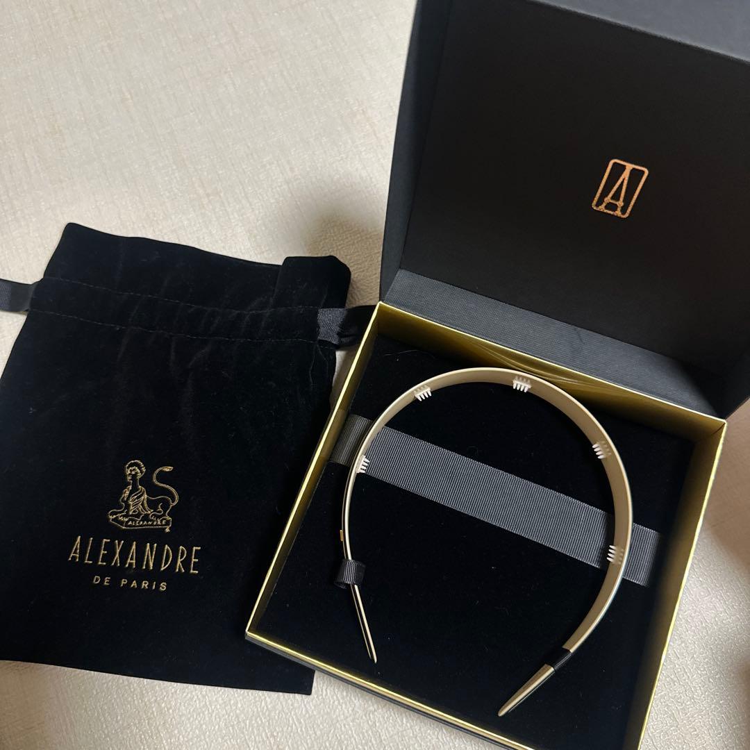 ALEXANDRE DE PARIS アレクサンドルドゥパリ　カチューシャ　新品