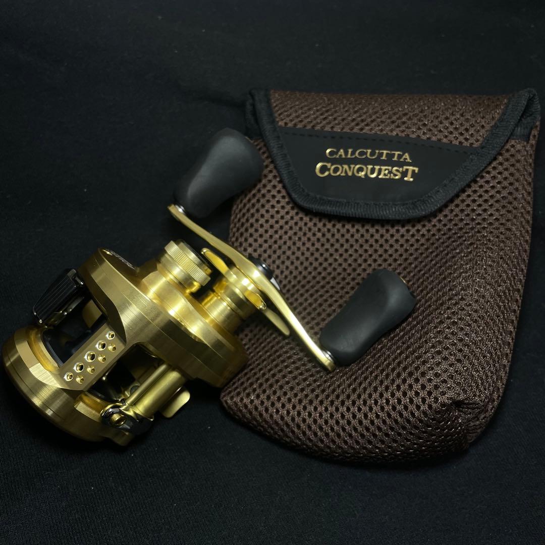 美品　シマノ　カルカッタコンクエスト 201hg