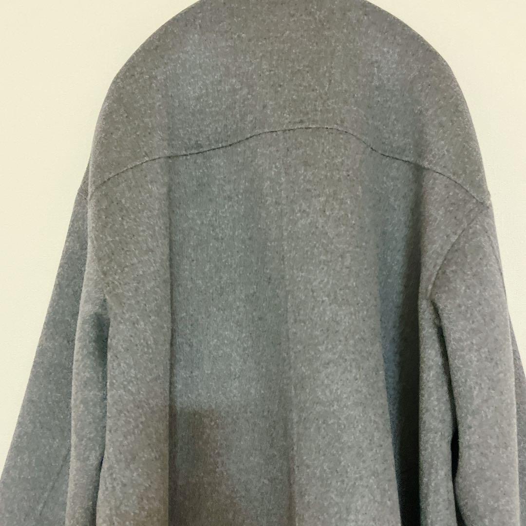 FRAMeWORK ハミルトンリバークルーネックコート グレー