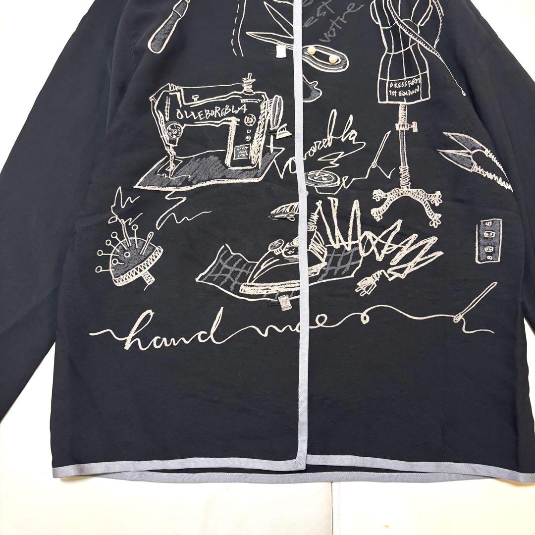 【新品】ALBEROBELLOアルベロベロ　裁縫ジャケット　パール