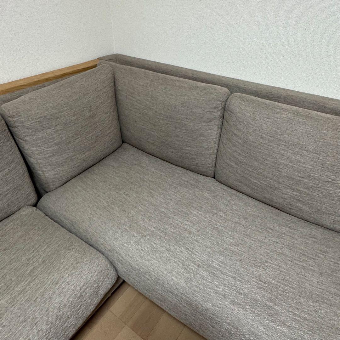 ニトリ リビングダイニングソファセット カウチソファ①