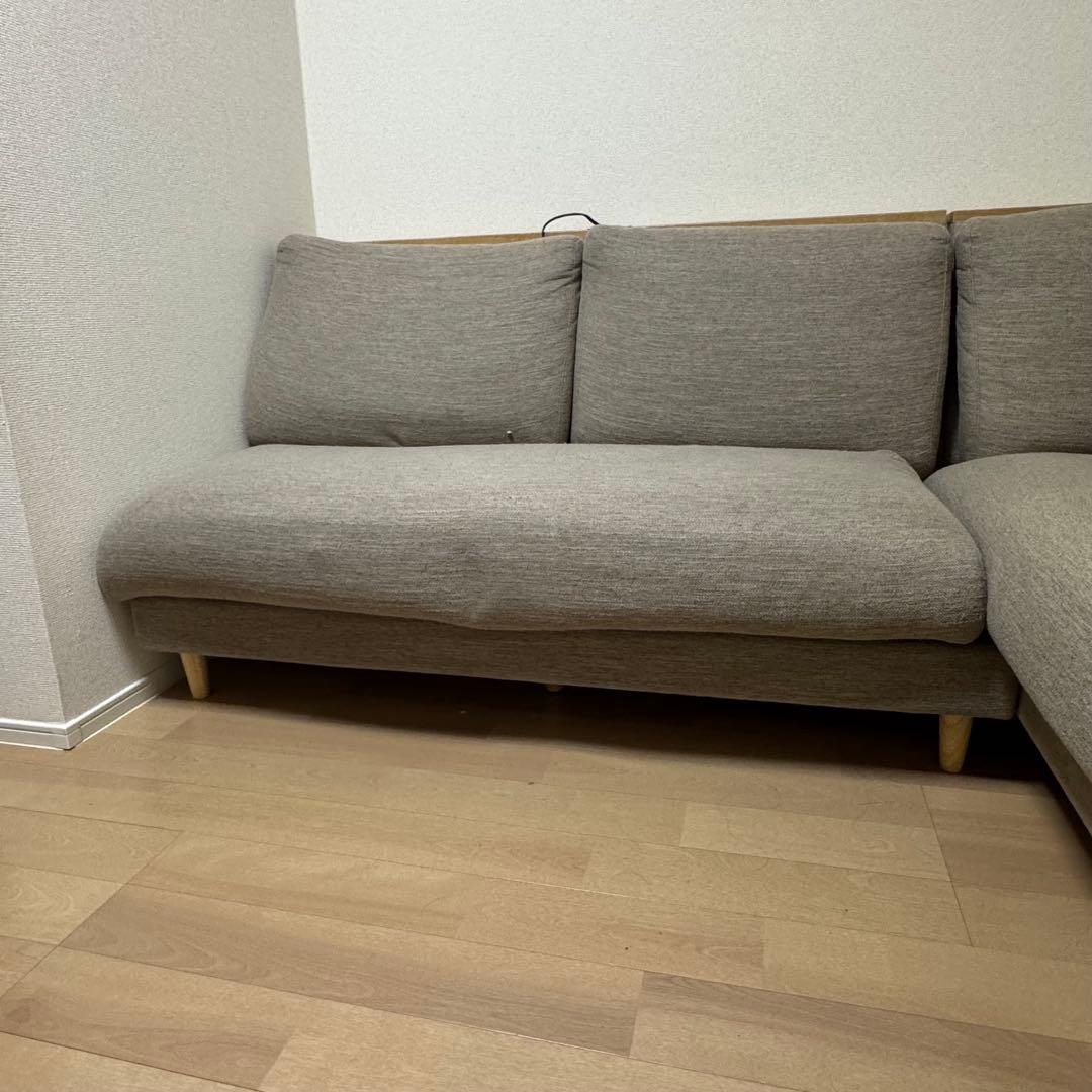 ニトリ リビングダイニングソファセット カウチソファ①