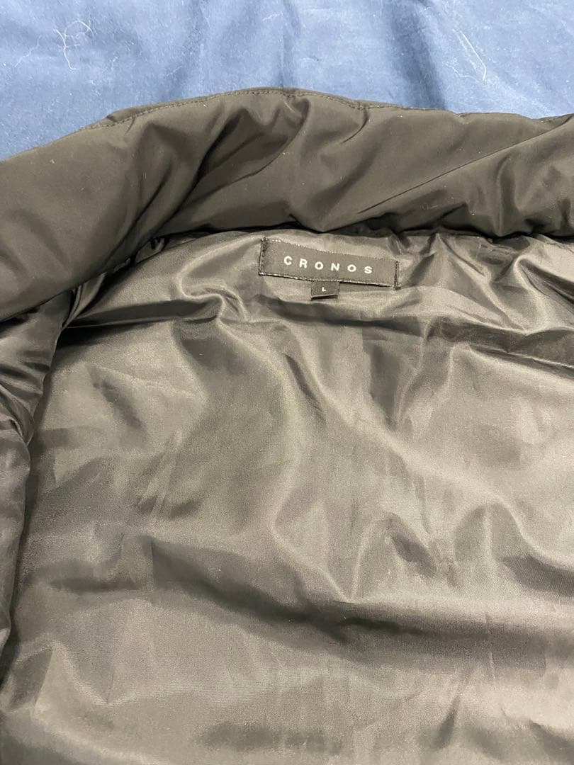 CRONOS クロノス　ダウンベスト　L size ブラック