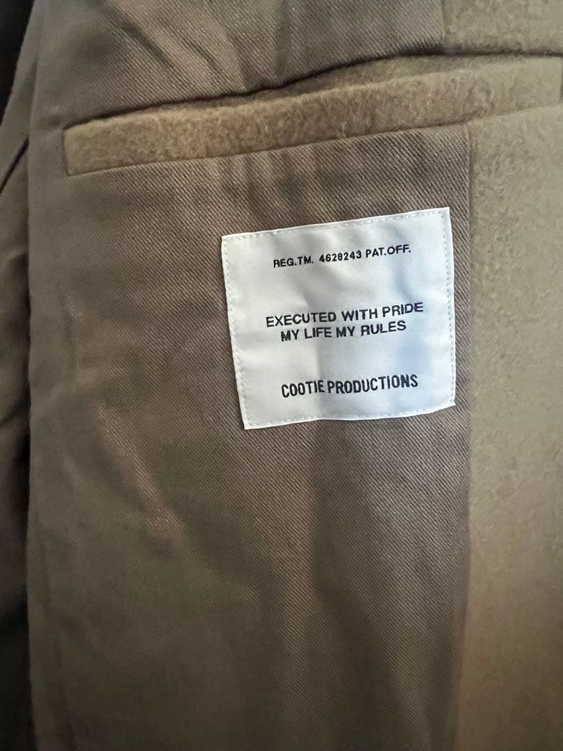 ジャケット・アウター cootie Wool Mossa Chester Coat