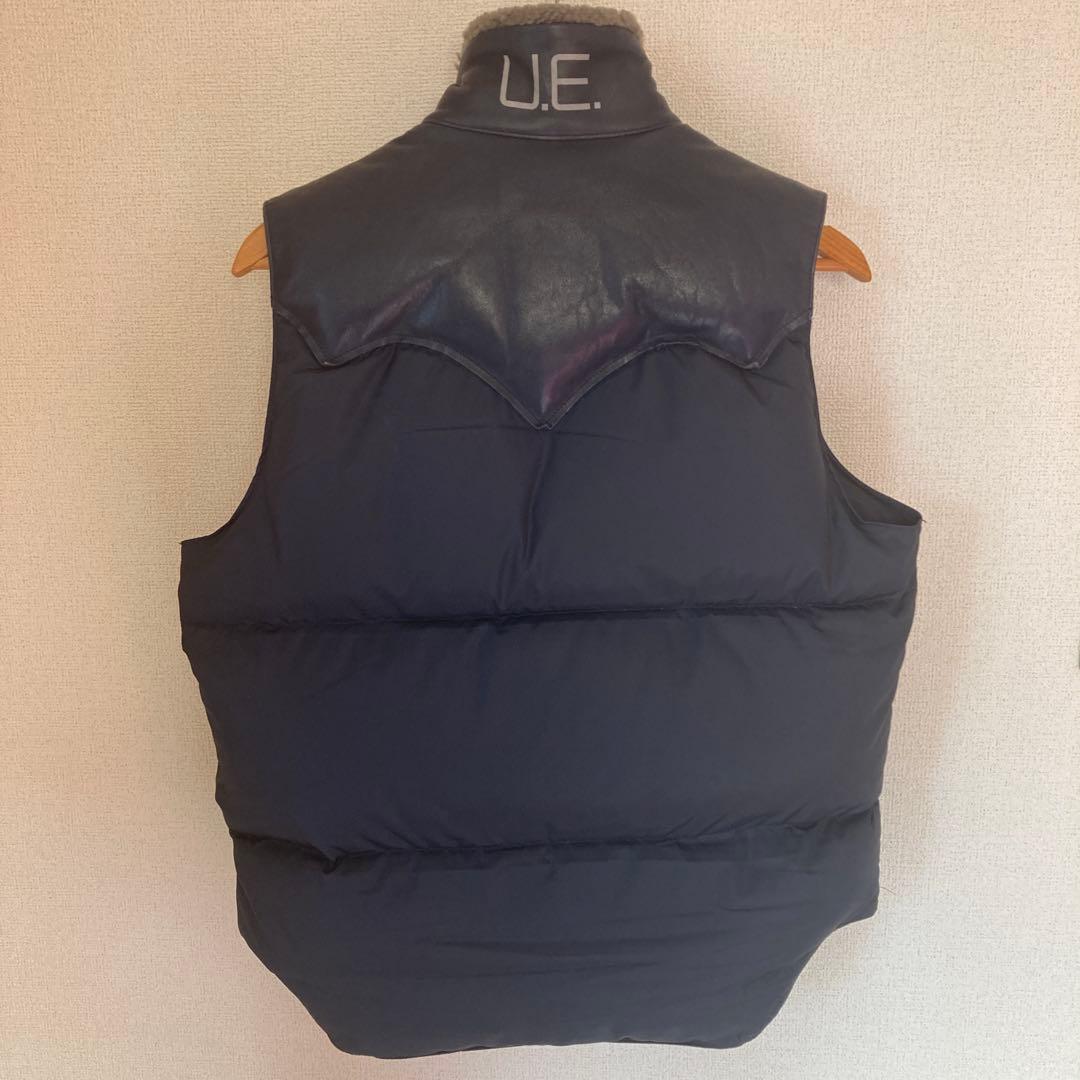 ロッキーマウンテン　ソフネット別注　U.E. ネイビー ダウンベスト