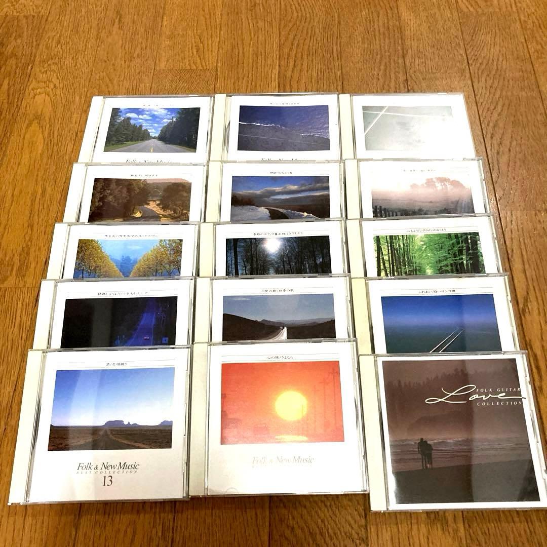 フォーク＆ニューミュージック大全集 CD 15枚組 ケース付 ビクターファミリー