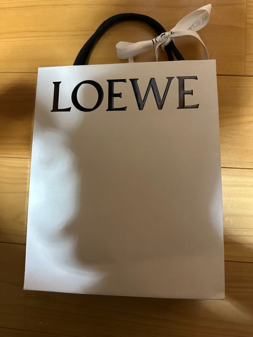 LOEWE バーティカルウォレット　スモール　パールグレー　新品未使用品