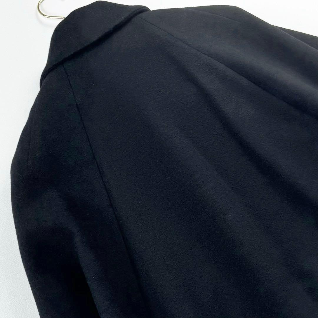 希少✨ユナイテッドアローズ ケープ付ロングコート 裏地ブラックウォッチ ポンチョ