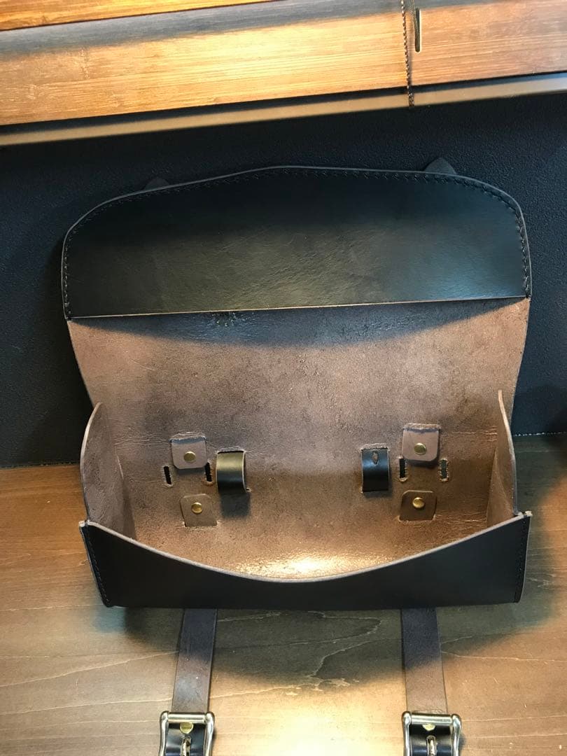 ツールバック　茶芯　フラワー