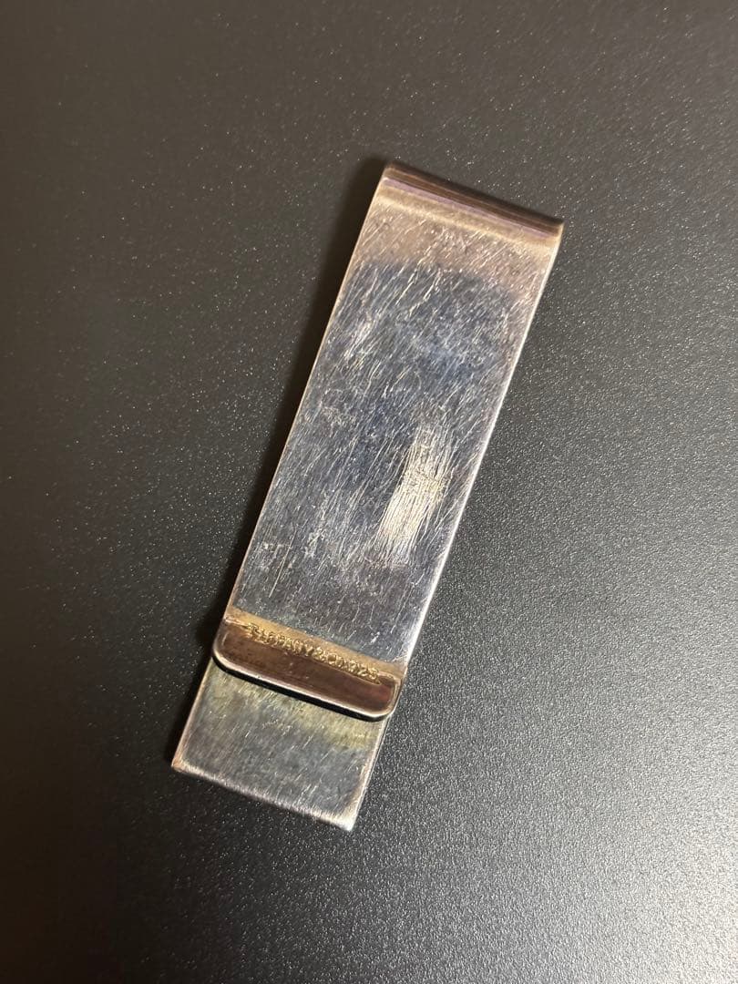 925シルバー製のティファニーマネークリップ