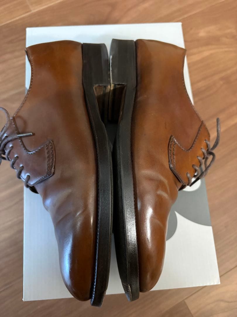 enzo bonafe ボナフェ　5 1/2 コードバン　外羽根　プレーントゥ