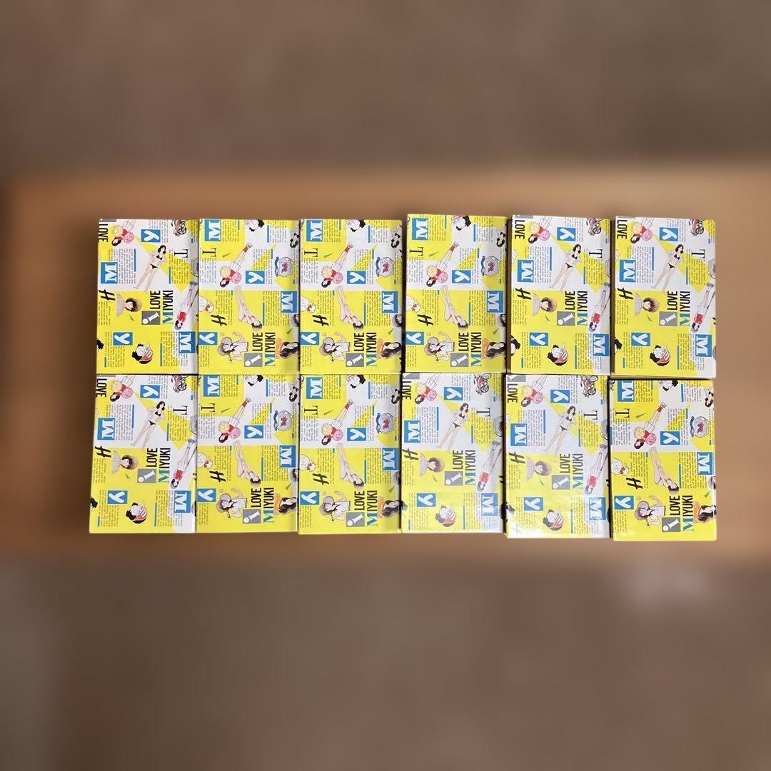 あだち充 みゆき　全巻初版　12巻　ハードカバー付　オリジナルカバー