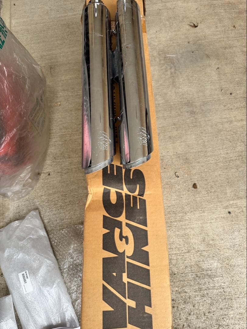 Vance & Hines マフラー クローム仕上げ