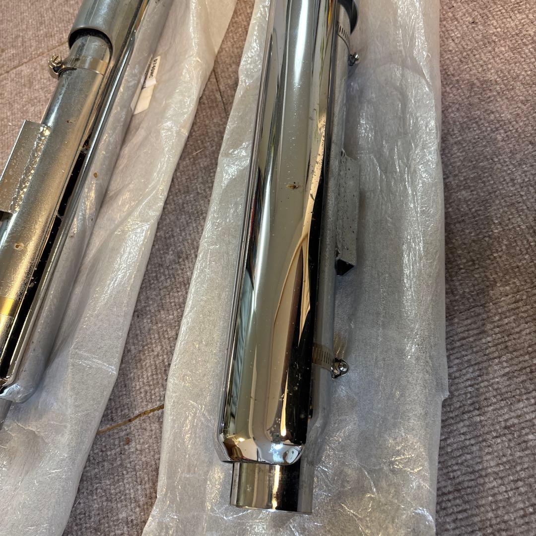 Vance & Hines マフラー クローム仕上げ