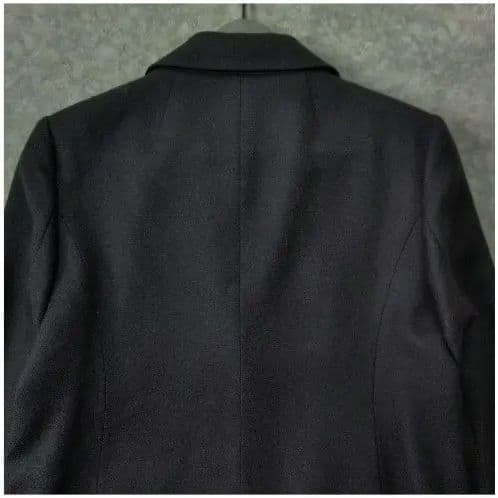 レリアン ウール テーラードジャケット 黒 ブラック