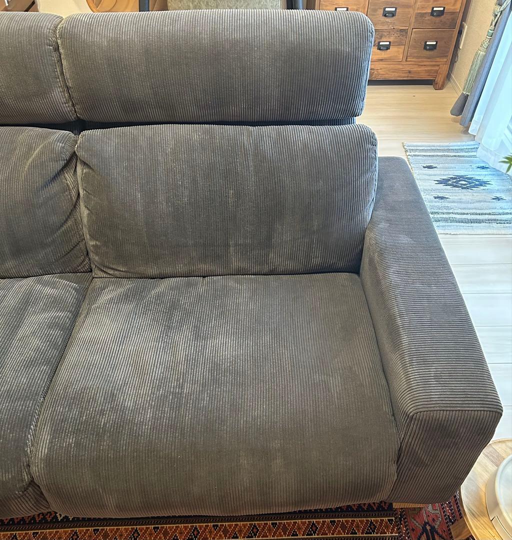 田中太郎CRASH GATE グリード 2.5人掛け リクライニングソファ