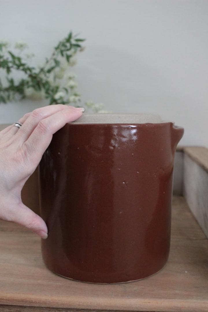 【B】フランスの素朴なジャーポット/保存容器