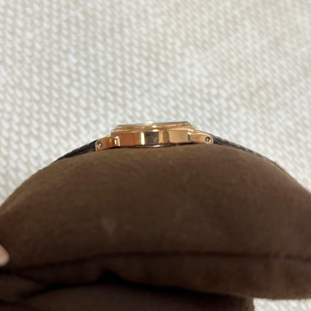 【美品】agete アガット 腕時計 ピンクゴールド ソーラー 正規品