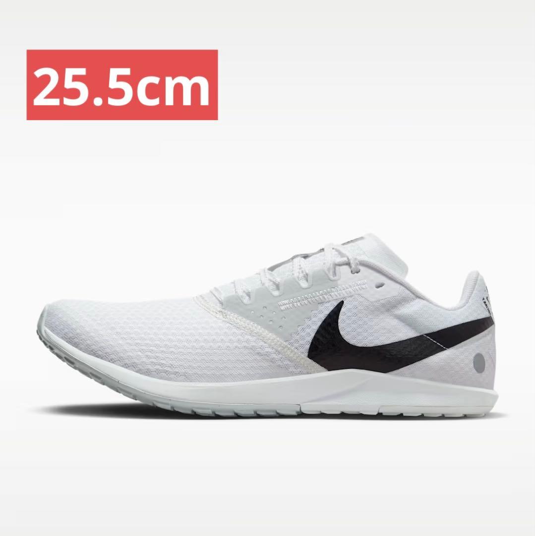 zoom rival waffle 6 ホワイト ブラック クロスカントリー 白