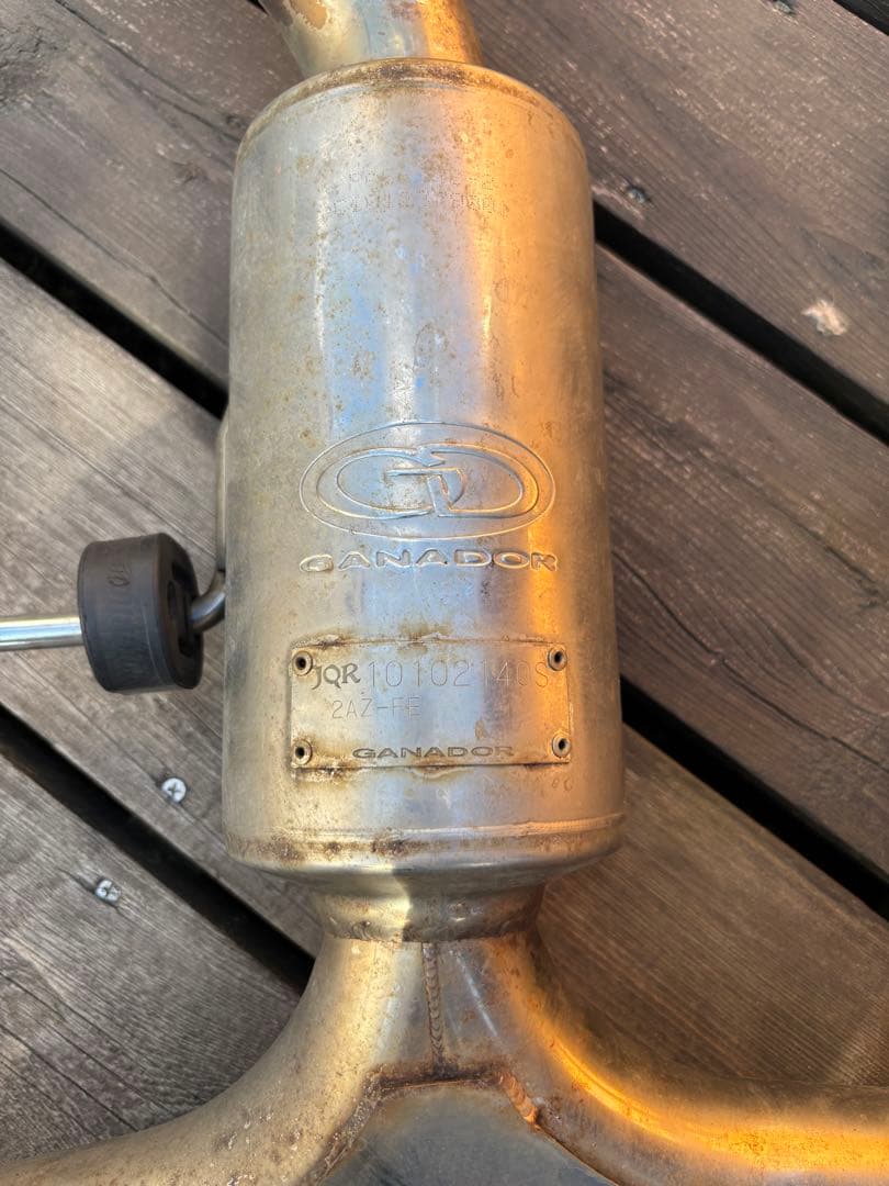 アルファード ヴェルファイア20 ガナドール4本出しマフラー