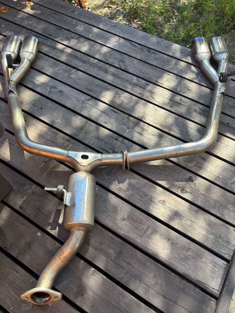 アルファード ヴェルファイア20 ガナドール4本出しマフラー