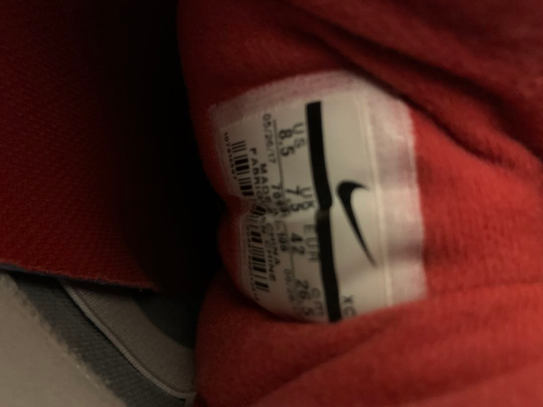 j*c様 ナイキ ズーム ヴェイパー RF AJ3 フェデラー 26.5 ジョー