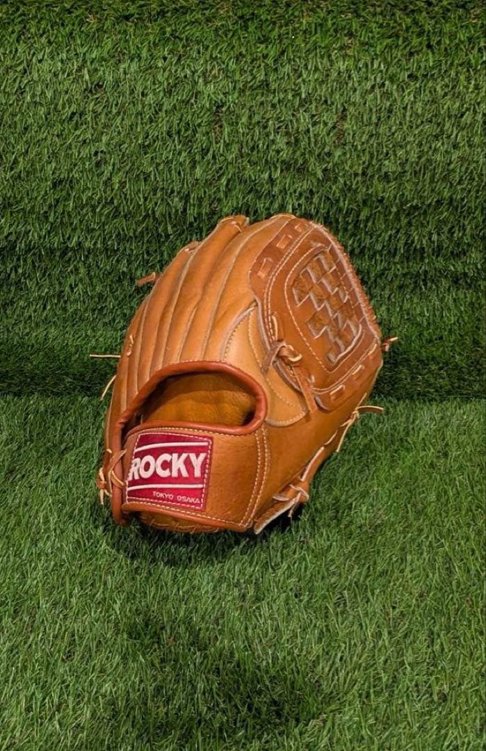 新品未使用　野球グラブ　グローブ　一般軟式大人用内野手用　ROCKY ビンテージ