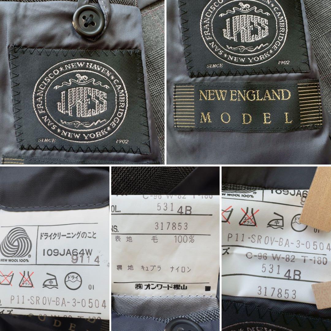 新品✨J.PRESS✨NEW ENGLAND MODEL スーツ　グレンチェック
