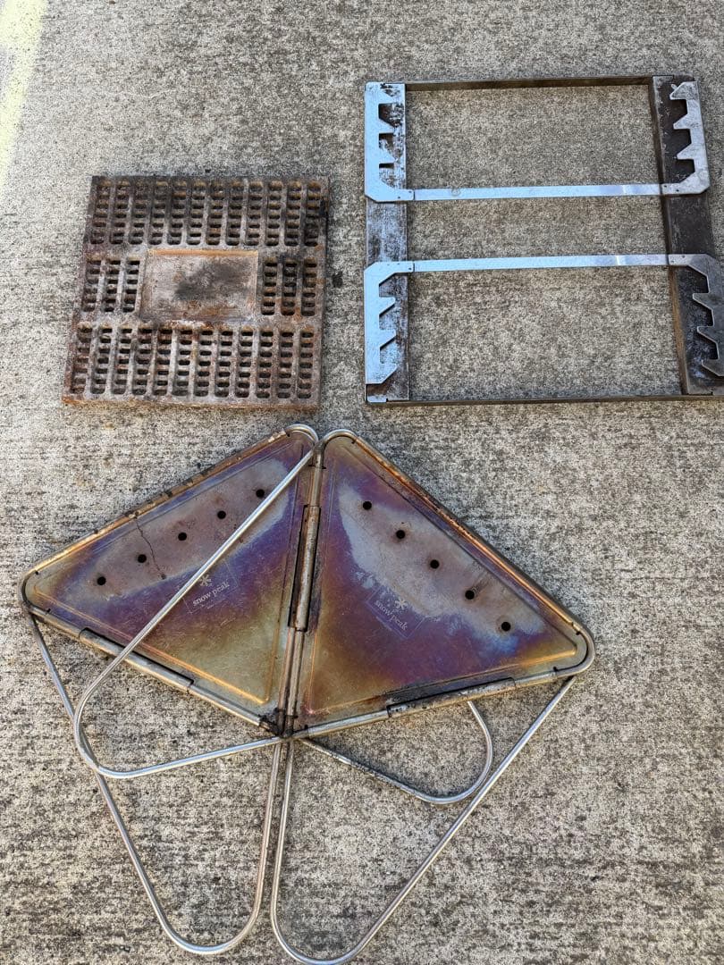  peak 焚き火台　L お値引きしました！