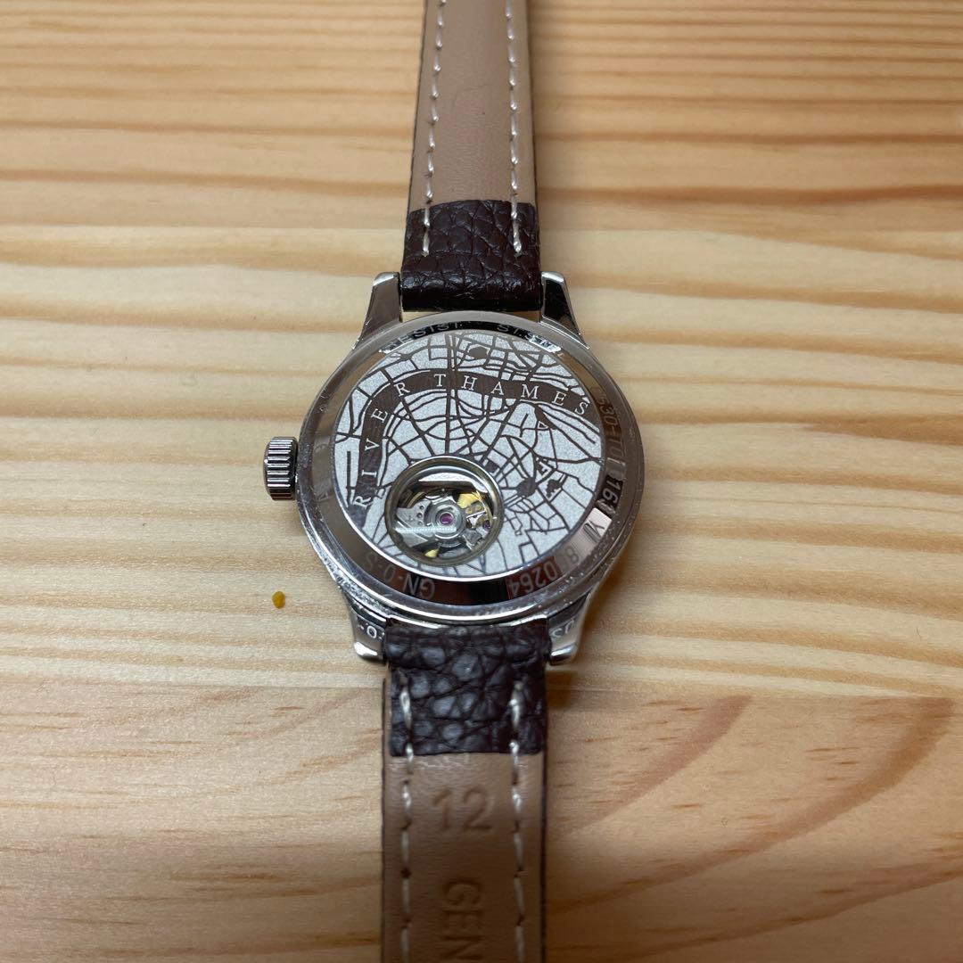 ☆美品☆電池不要の自動巻き！☆ポールスミス　シティ☆綺麗なグリーン