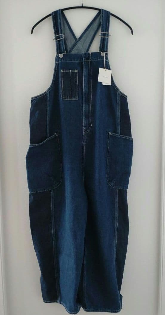 tumugu: ツムグ 10ozデニムサロペットパンツ