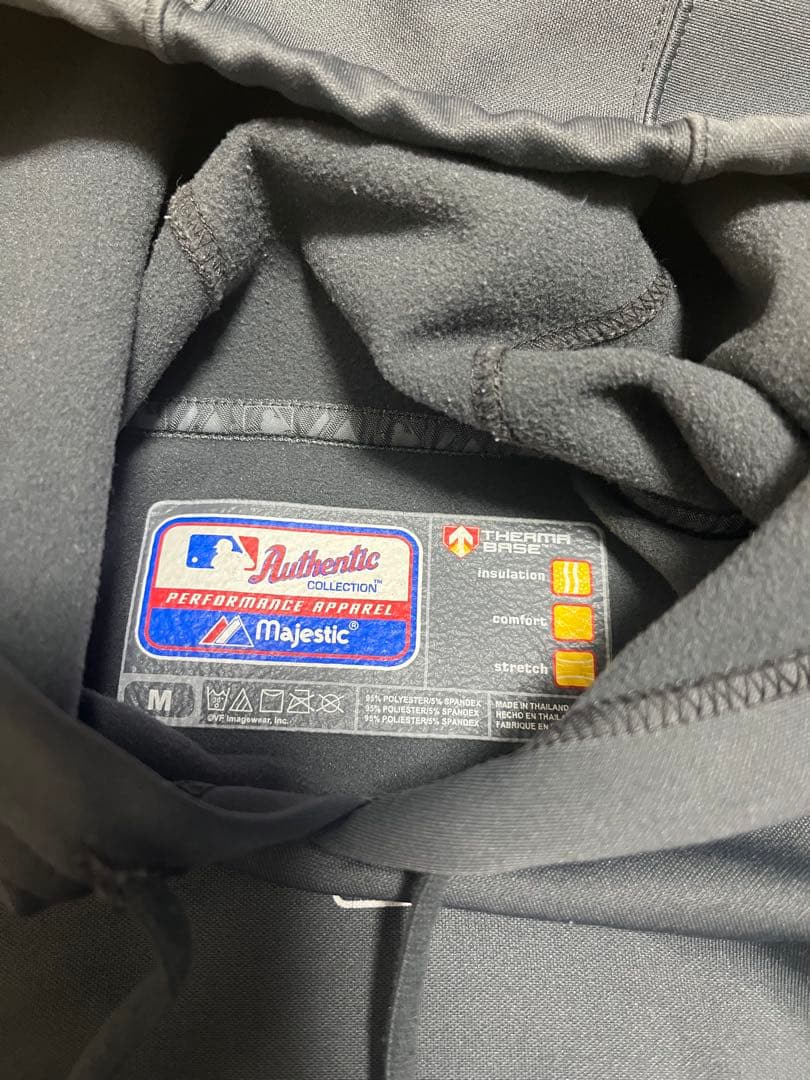 マジェスティックMLBニューヨークヤンキース　オーセンティックパーカーフーディー