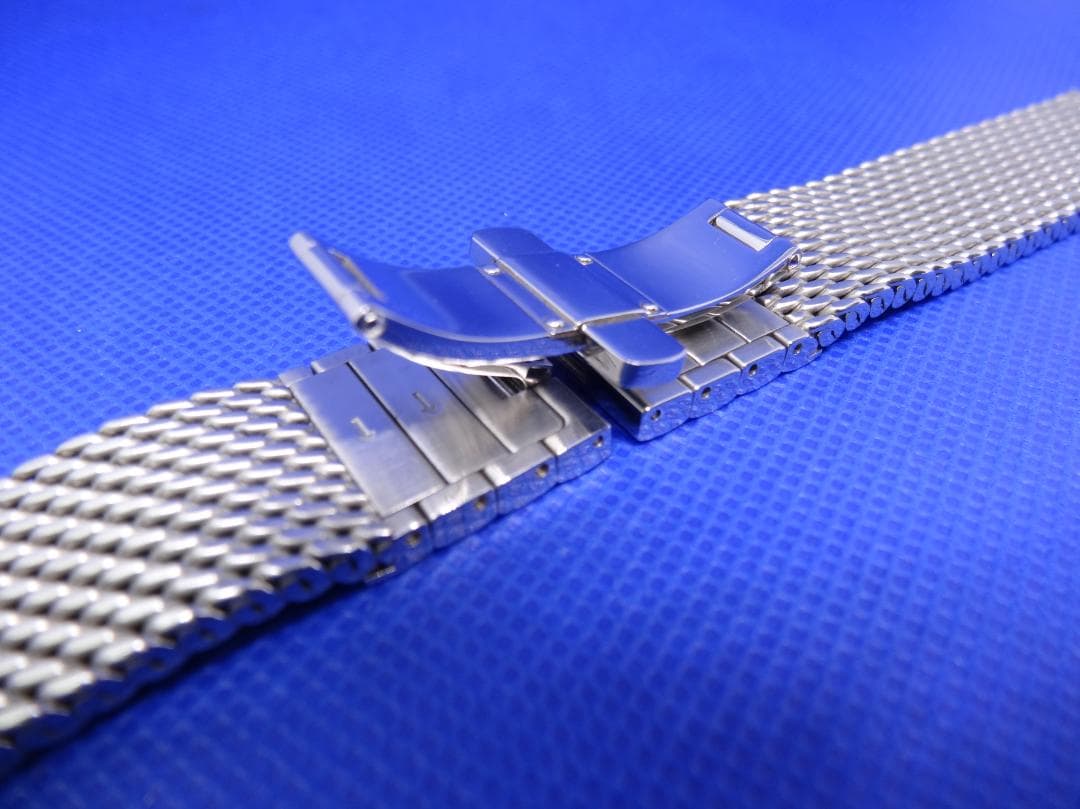 【ドイツ製】HERMANN STAIB プッシュ式 20mm ステンレス 時計