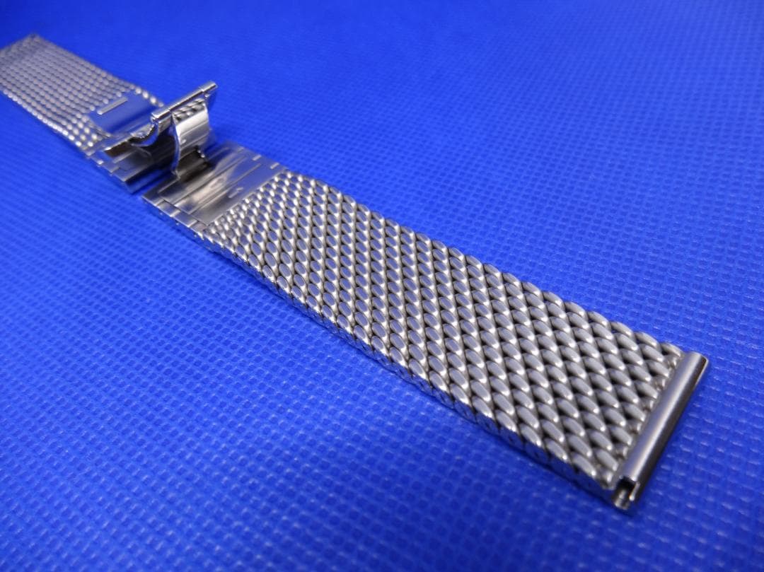 【ドイツ製】HERMANN STAIB プッシュ式 20mm ステンレス 時計