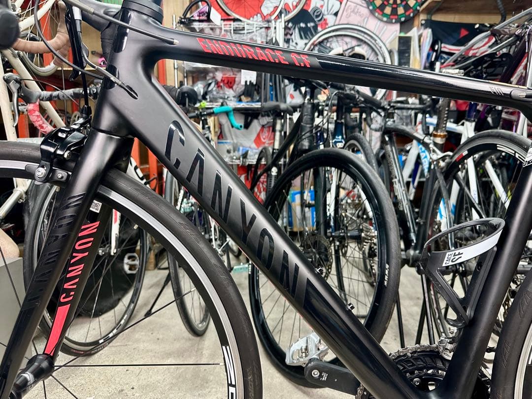 CANYON ENDURACE CF 8.0基本分解発送送料無料！完成車配送も！