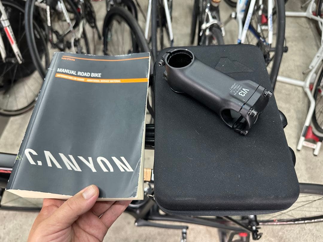 CANYON ENDURACE CF 8.0基本分解発送送料無料！完成車配送も！