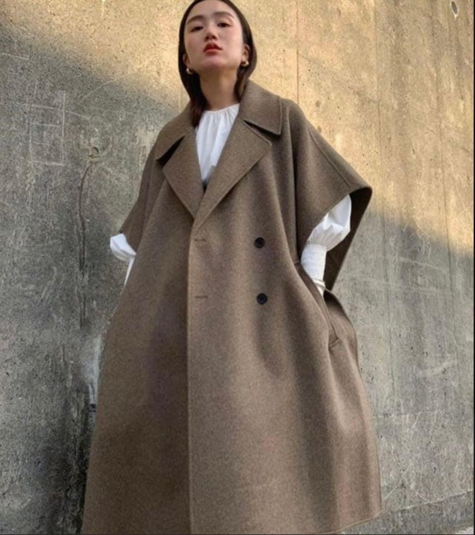 Horme Double Face Cape Coat ダブルフェイス コート