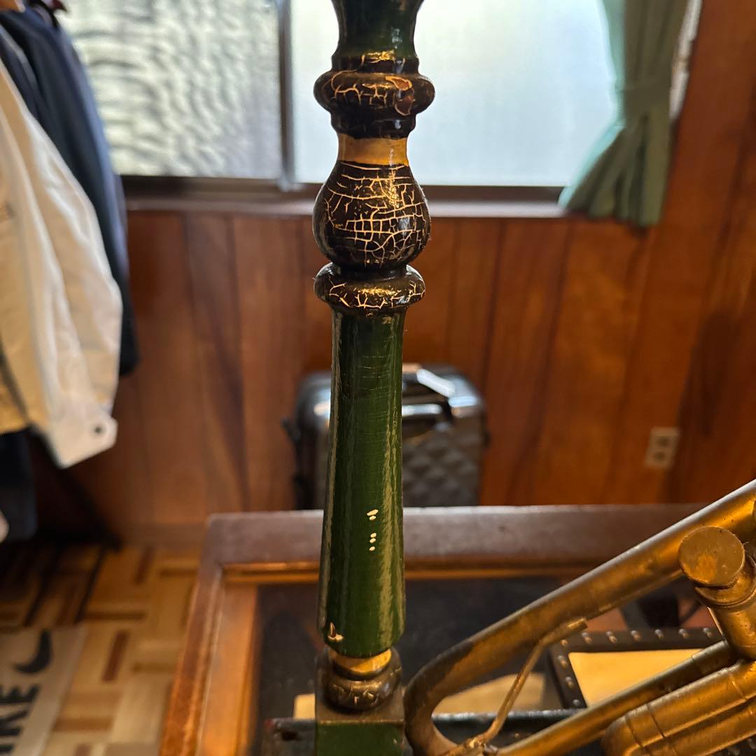 ビンテージ　トランペット付きディスプレイ（値引き交渉可）