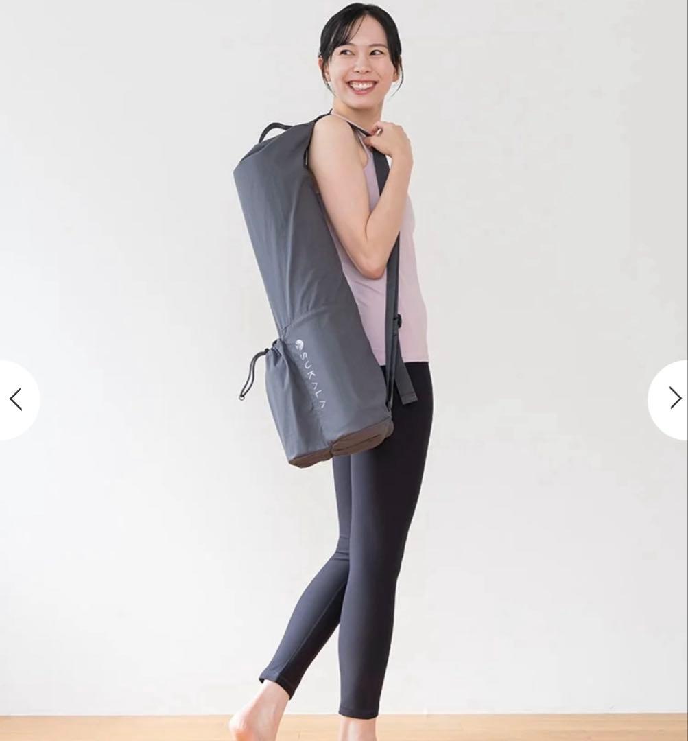 新品未使用　SUKALA リバーシブル　ヨガマット 4mm バッグ　LAVA