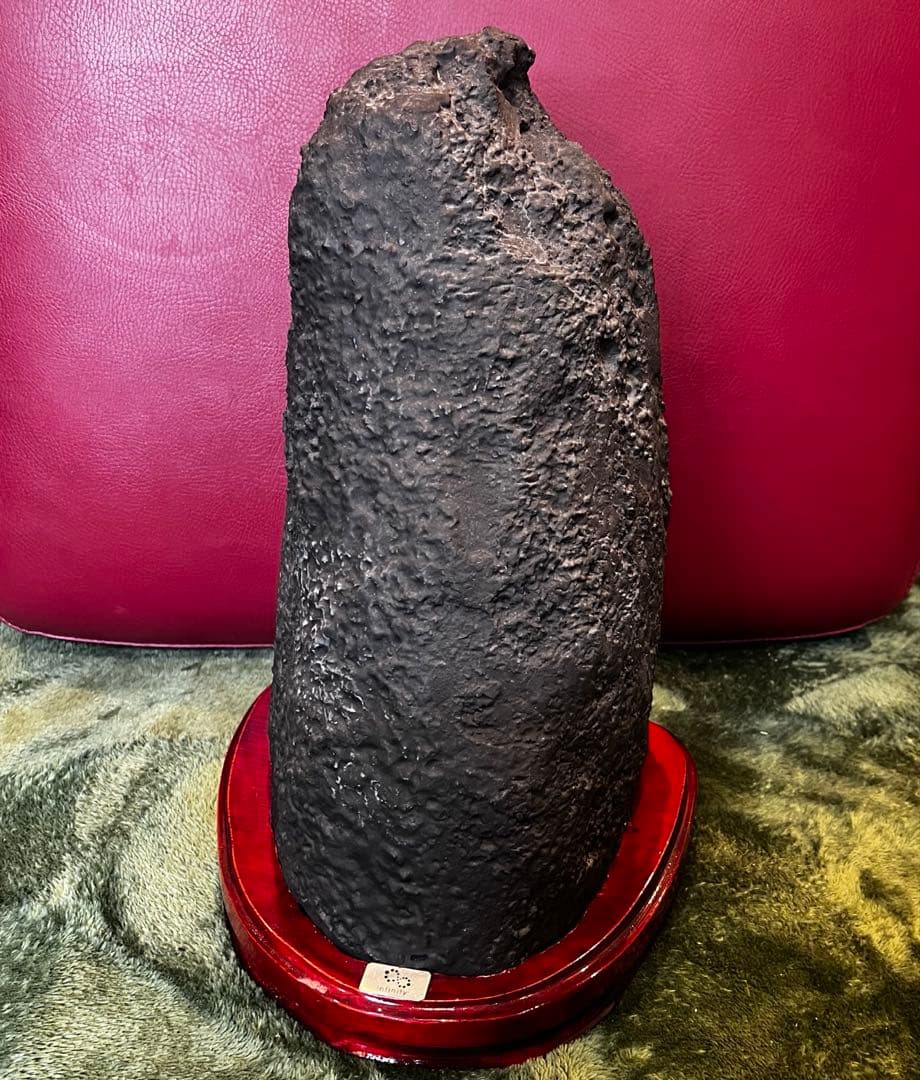 アメジストドーム天然石　原石　高さ約32cm（台座抜き）　9.8kg