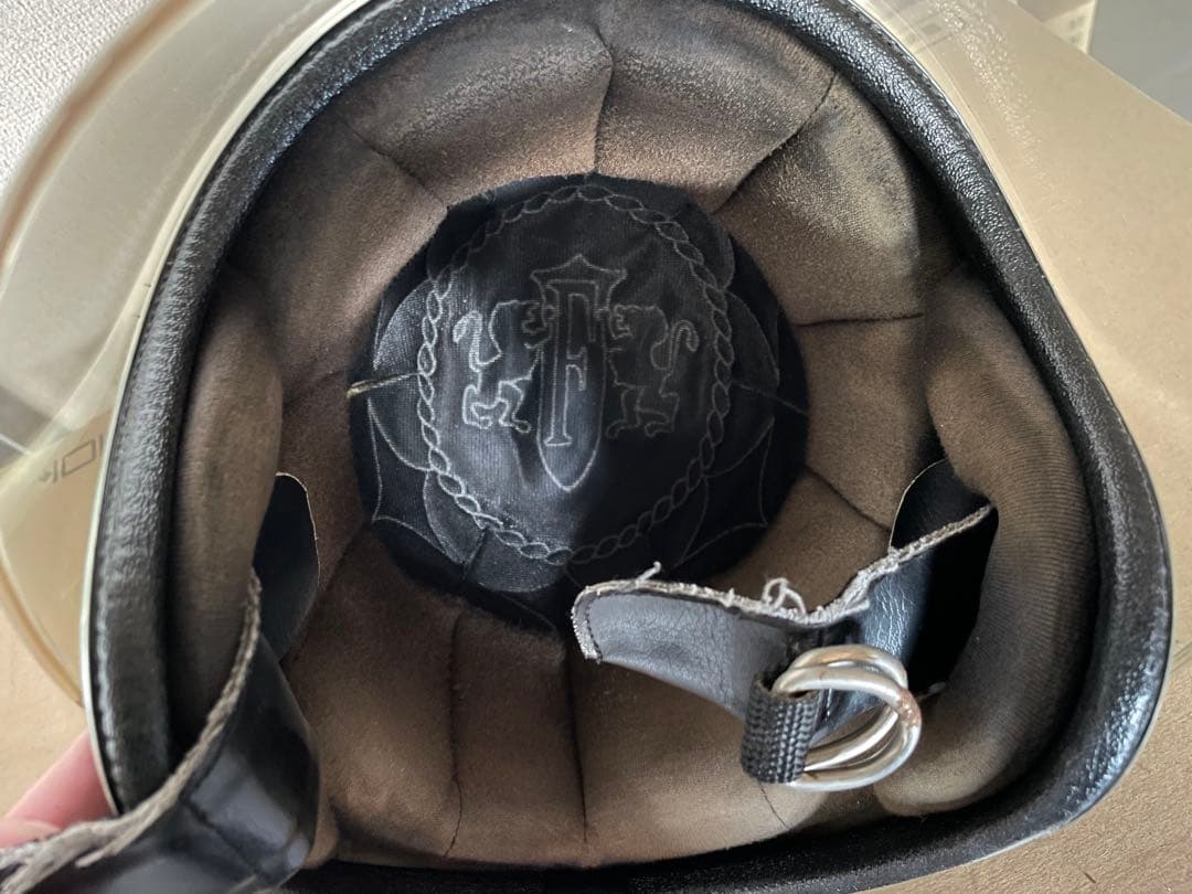 アーサーフルマー AF40 ビンテージヘルメット ブラック シールド付き