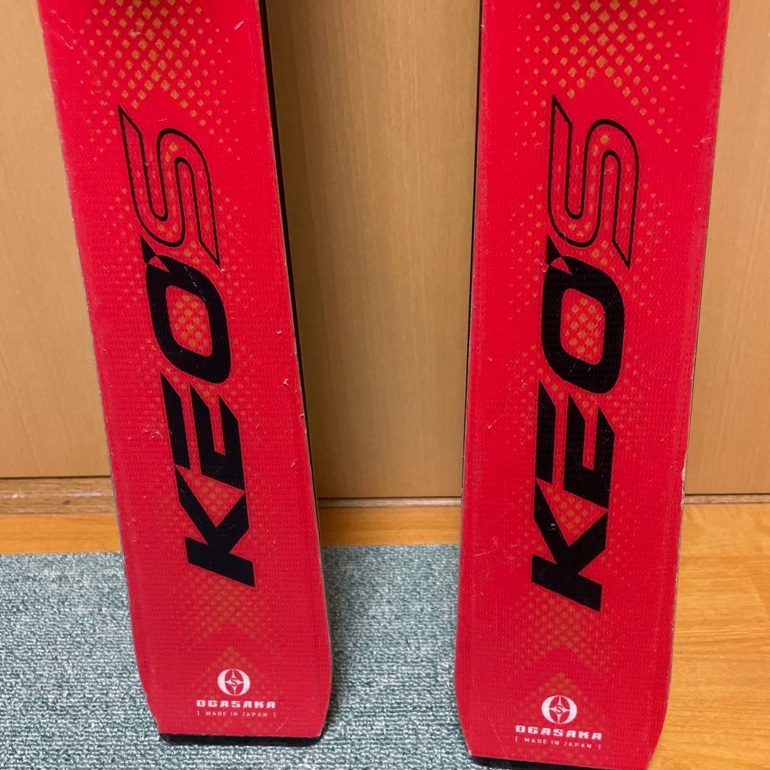 オガサカ　OGASAKA KEO‘S スキー板 レッド