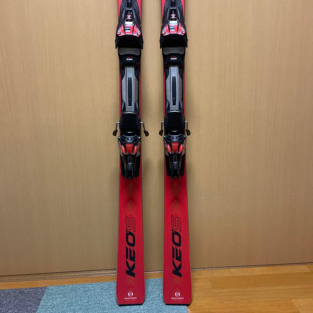 オガサカ　OGASAKA KEO‘S スキー板 レッド
