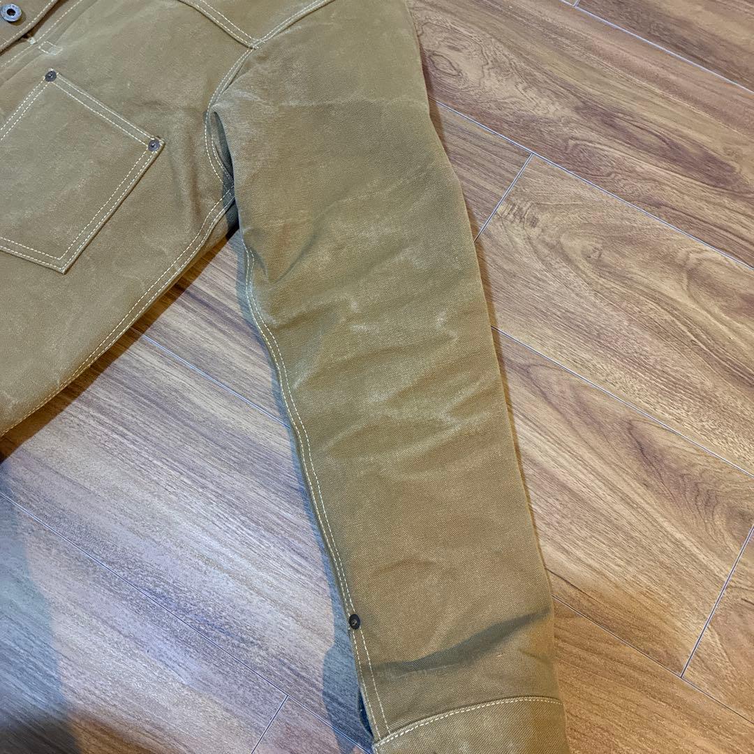 JELADO 21.5ozブラウンダックジャケット44Duck Jacket