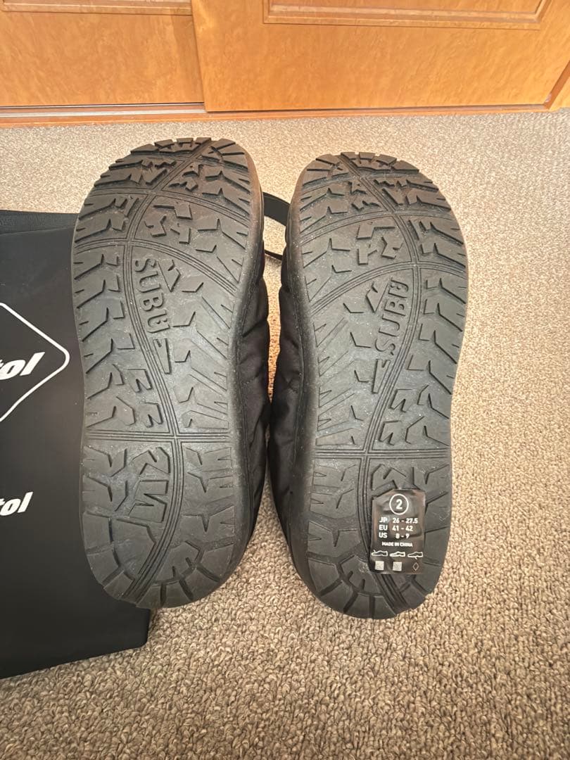 F.C.Real Bristol SUBU サンダル ブラック