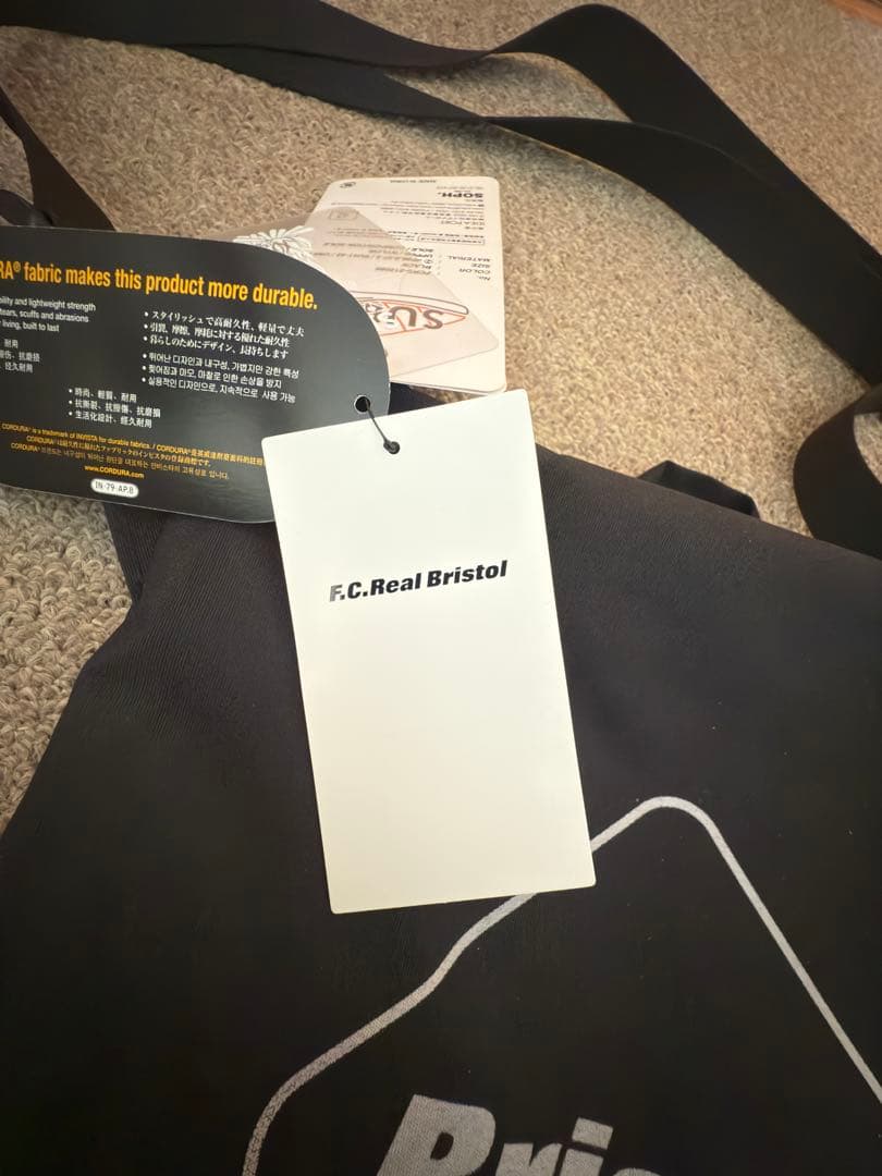 F.C.Real Bristol SUBU サンダル ブラック