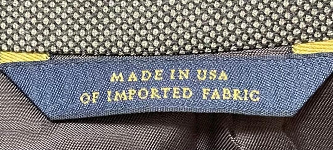 【18a2473f】本切羽ブルックスブラザーズREGENTスーツ36S