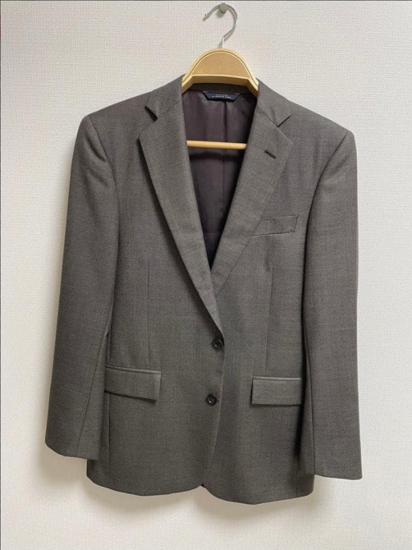【18a2473f】本切羽ブルックスブラザーズREGENTスーツ36S